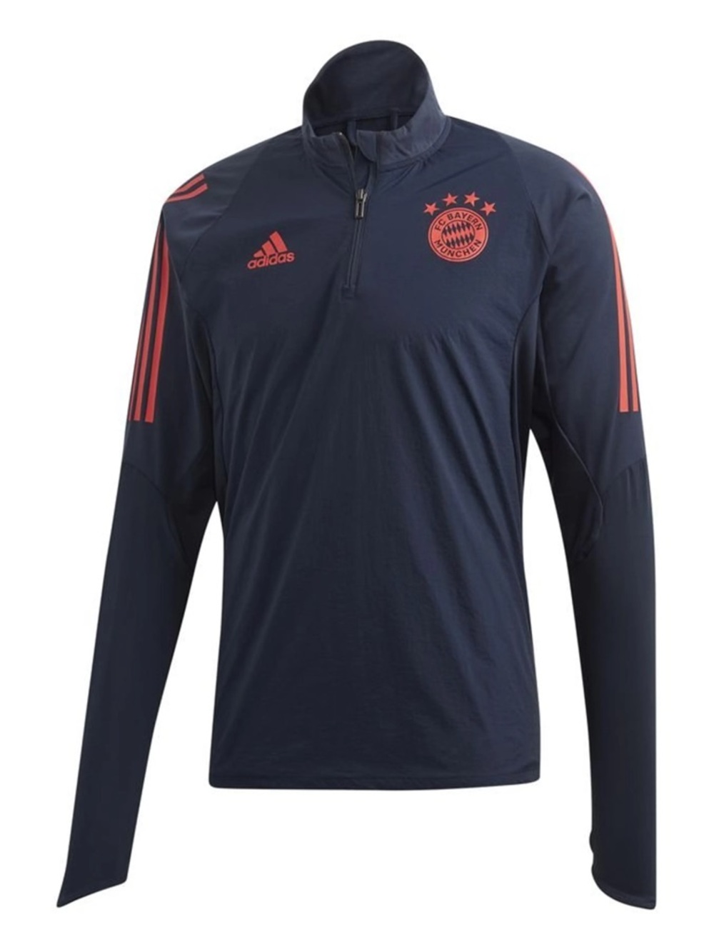 RARE Adidas FC Bayern München Original Windbreaker Navy Red 3 Stripe Rare NWT M